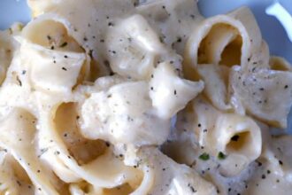 Creamy Vegan Alfredo Pasta: Cauliflower Sauce Delight