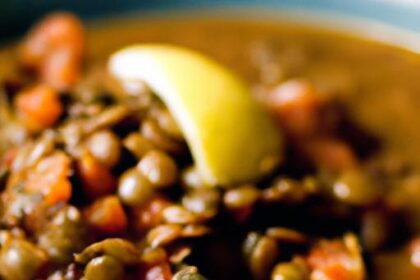 Hearty Lentil & Sweet Potato Stew: Cozy Comfort in a Bowl