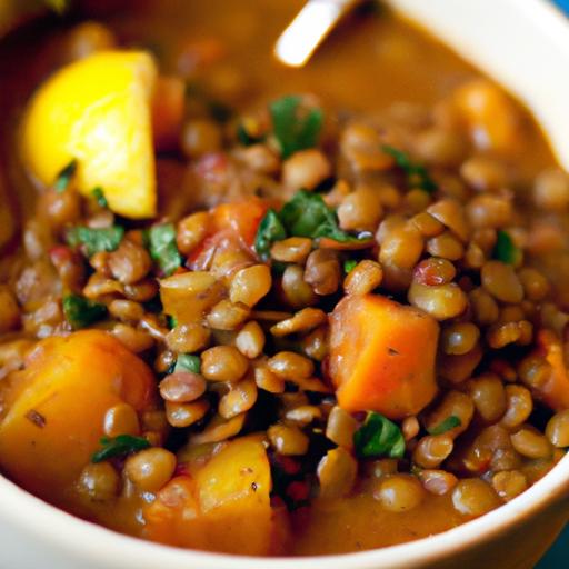hearty ⁢Lentil & ‍sweet Potato Stew: Cozy Comfort in ⁤a Bowl