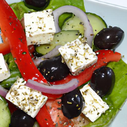 Keto ⁣Greek​ Salad: A Flavorful Low-Carb Twist with Olives &‍ Feta