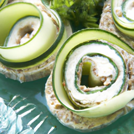 Fresh & Easy Cucumber and Cream Cheese Roll-Ups Recipe