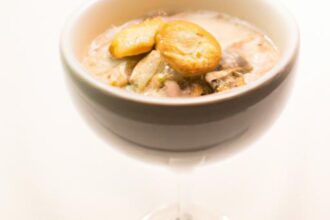 Savor the Sea: Creamy Vegan “Clam” Chowder with Mushrooms