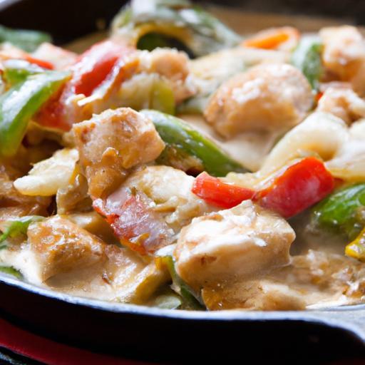 Sizzling Chicken Philly Cheesesteak Skillet: A Flavor Feast