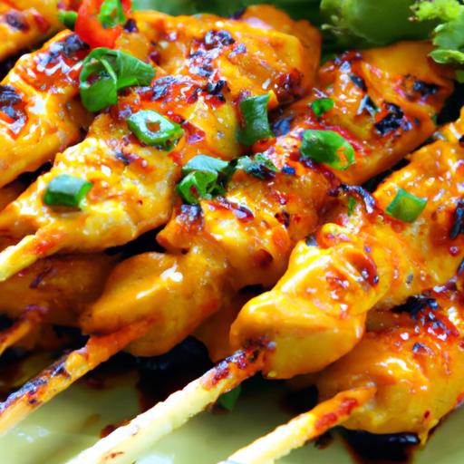Sizzling Chicken Satay Skewers: A Flavorful Grill Guide