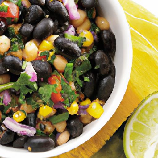 Zesty Black Bean Corn Salad: A Flavorful Fiesta ‍in bowls