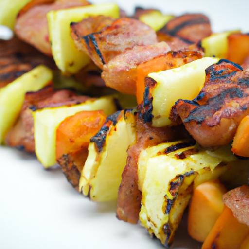 sizzling Grilled beef & Pineapple Skewers: A Flavor Explosion
