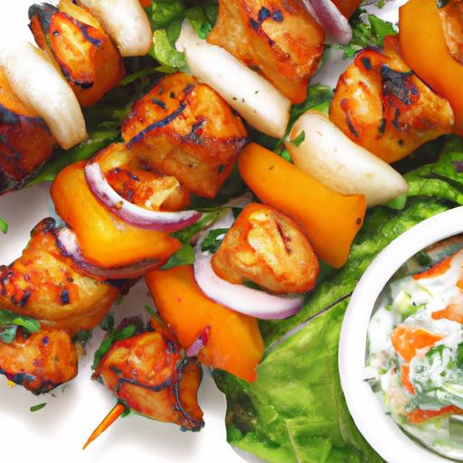 tangy Yogurt Marinated Chicken Skewers: A Flavorful Twist