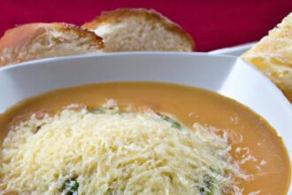 Cozy Up with Savory, Hearty Chicken Parmesan Soup