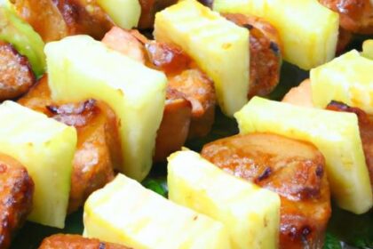 Sizzling Grilled Beef & Pineapple Skewers: A Flavor Explosion