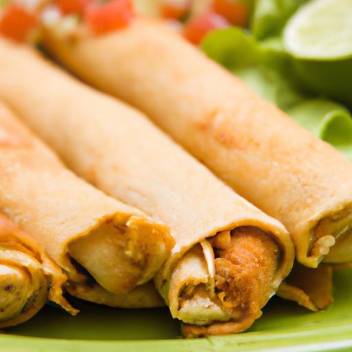 Crispy Baked Chicken Taquitos: A Healthy Twist on a Classic