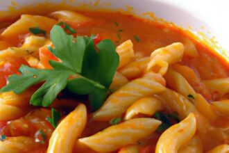 Hearty Vegetarian Pasta e Fagioli: A Classic Italian Soup