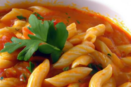 Hearty Vegetarian Pasta e Fagioli: A Classic Italian Soup