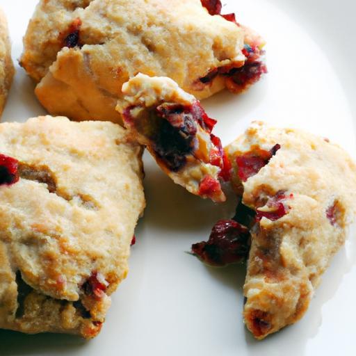 Zesty Cranberry Orange Scones: A Gluten-Free Delight