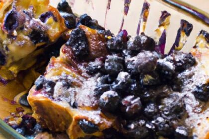 Blueberry French Toast Casserole: A Sweet Morning Delight