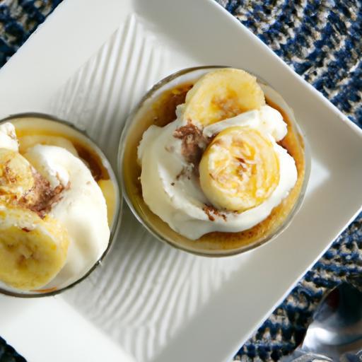 Perfectly Portioned: Single-Serving Banana Pudding Delight