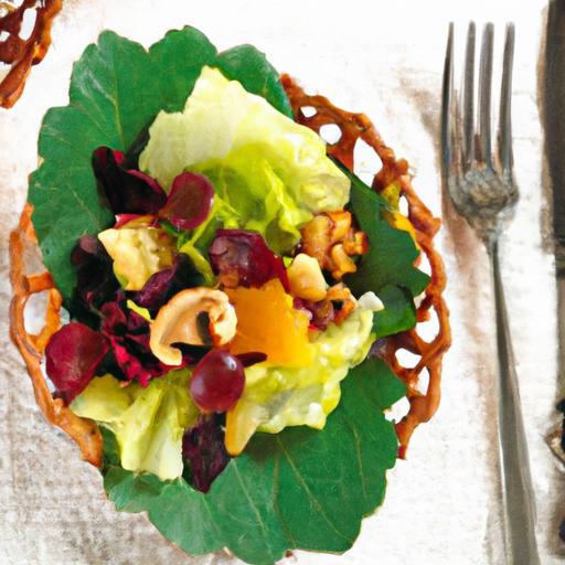 Savor the Season: Autumn Harvest Salad with Apple Cider Vinaigrette