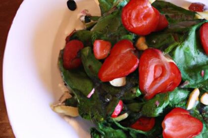 Fresh Flavors Unite: The Ultimate Spinach & Strawberry Salad