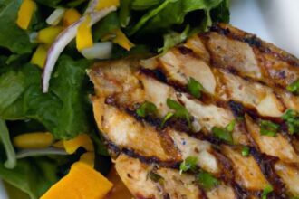 Tropical Twist: Grilled Mahi-Mahi with Zesty Mango Salsa