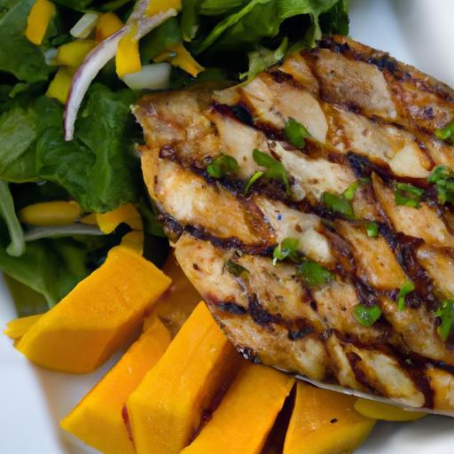Tropical Twist: Grilled Mahi-Mahi with Zesty Mango Salsa