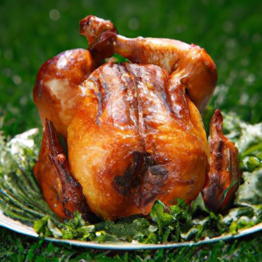 Crispy Beer Can Chicken Made with Non-Alcoholic Brew