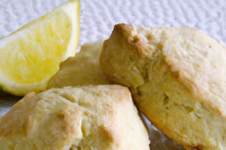 Zesty Gluten-Free Lemon Scones: Bright, Light & Delicious