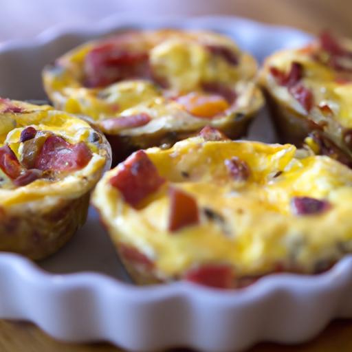 Mini Frittatas: Bite-Sized Breakfasts Bursting with Flavor