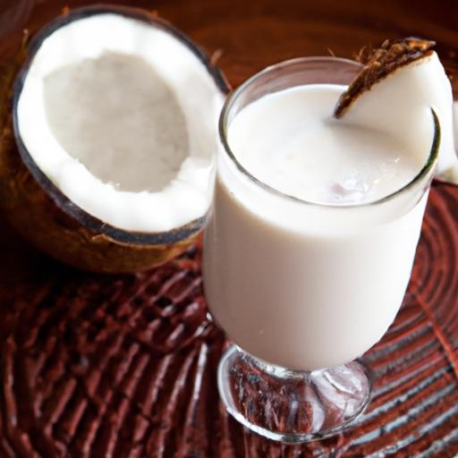 Creamy Coconut Milk smoothies: Tropical Bliss in a Glass