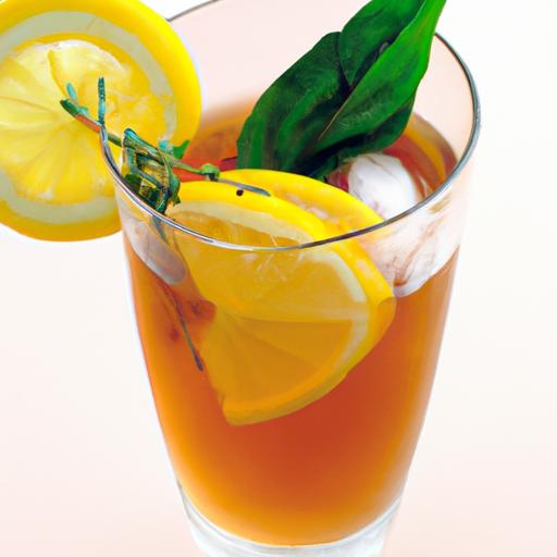 Refreshing Bliss: The Benefits of Unsweetened Lemon Iced Tea