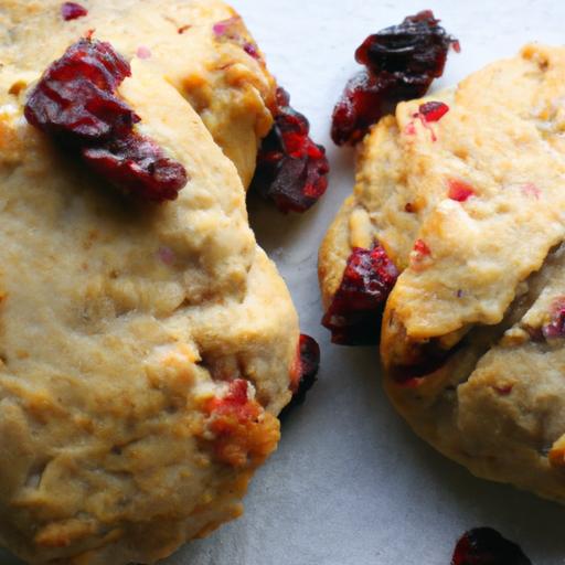 Zesty cranberry Orange Scones: A Gluten-Free Delight