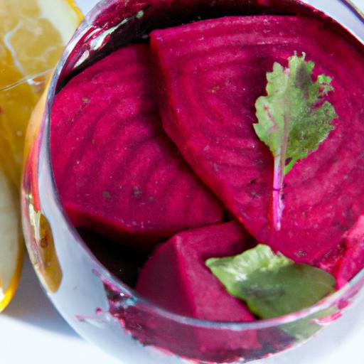 Beet and Lemon Juice: A Tangy Boost for Your health