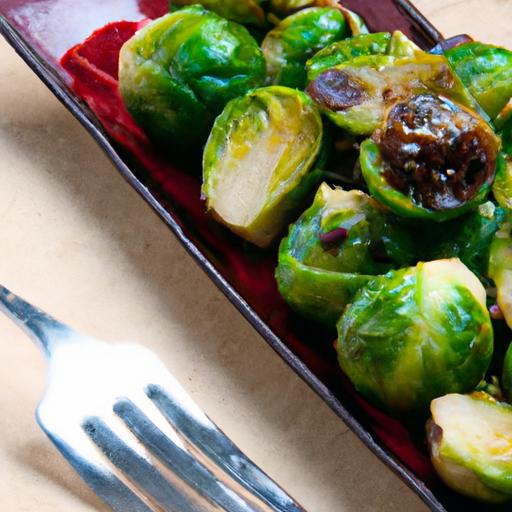 Tangy Balsamic Glazed Brussels Sprouts: A Flavorful Twist