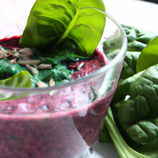 Berry Spinach Smoothie: A Nutritious Boost in Every Sip