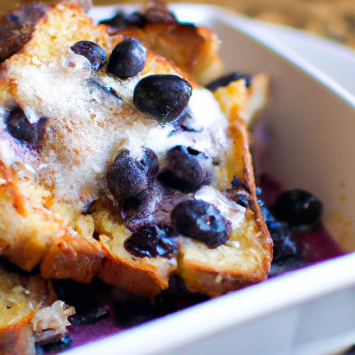 Blueberry French Toast Casserole: A Sweet Morning Delight