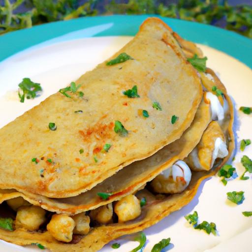 Wholesome Chickpea Flour Crepes: A Nutritious Delight