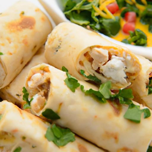 Crispy Baked Chicken Taquitos: ⁣A Healthy ⁢Twist‌ on‍ a Classic