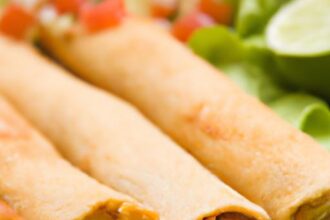 Crispy Baked Chicken Taquitos: A Healthy Twist on a Classic