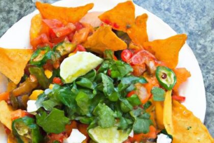 Crunchy Loaded Veggie Nachos: A Colorful Flavor Fiesta