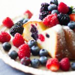 Heavenly Angel Food Cake Topped with Fresh Berries Bliss