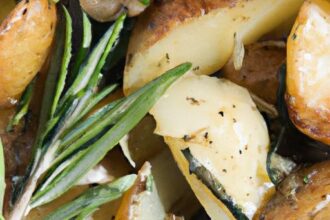 Zesty Lemon Herb Roasted Potatoes: A Flavorful Delight
