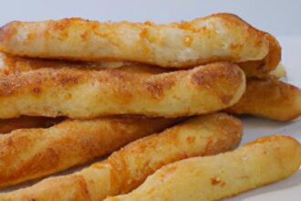 The Irresistible Charm of Perfectly Cheesy Breadsticks