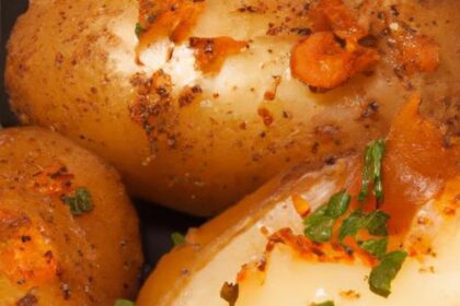 Quick & Tasty: Microwave Baked Potato with Delicious Toppings