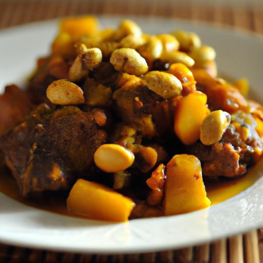 Savory Lamb Tagine with Apricots: A Moroccan Delight