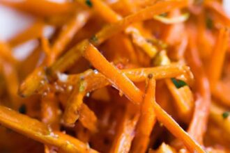 Crunchy Crinkle Cut Carrot Fries: A Tasty Twist on Veggies