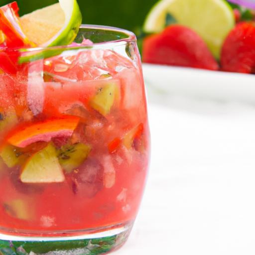 Refreshing Twist: The Delight of Strawberry Kiwi Lemonade