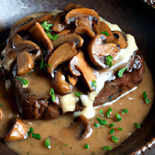 Savor Salisbury Steak: Classic Comfort with Mushroom Gravy