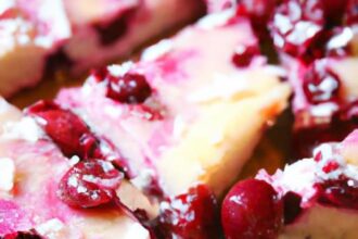 Sweet & Tart Delight: The Magic of Cranberry Bliss Bars