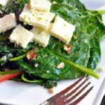 Savor the Flavor: Warm Goat Cheese & Spinach Salad Delight