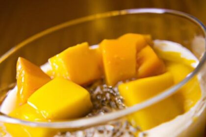 Tropical Delight: How to Make Creamy Mango Chia Pudding