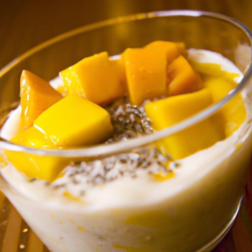 Tropical Delight: How to Make Creamy Mango Chia Pudding