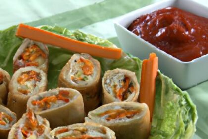 Crispy Air Fryer Asian-Mexican Fusion Rolls Recipe Delight